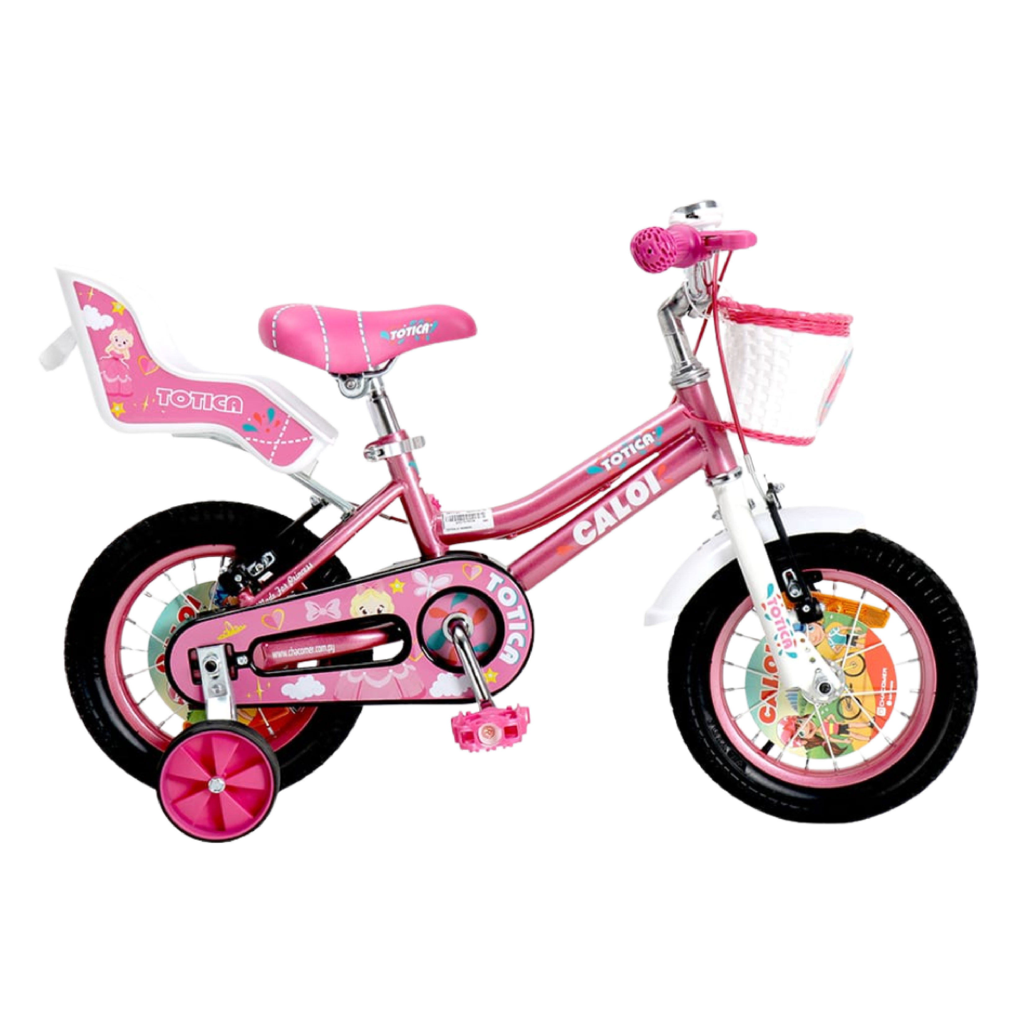 Bicicleta Caloi Totica 12" Rosa
